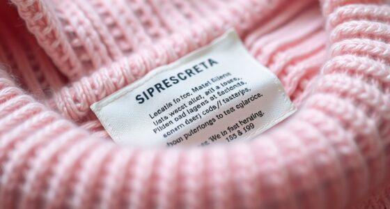 clothing label care instructions