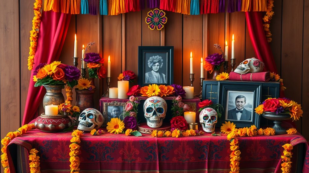 create a decorative ancestral memorial