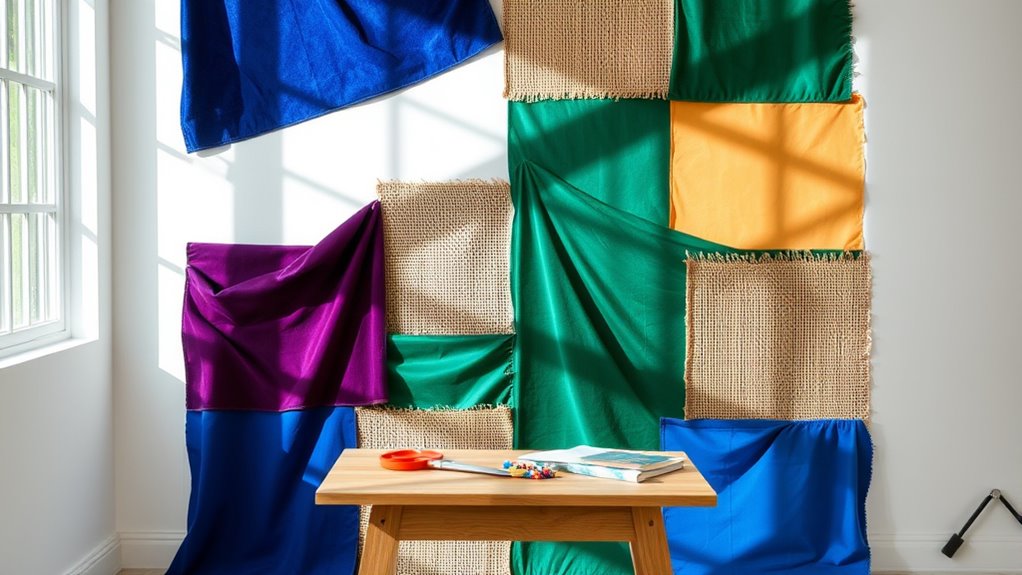 create budget photography backdrops