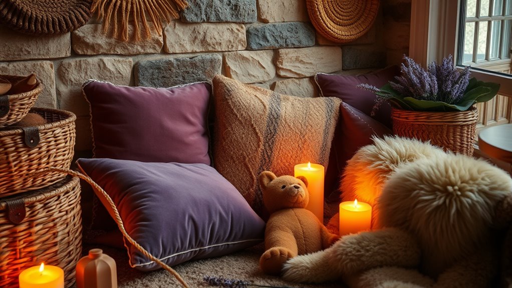 create calming sensory retreat