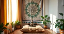 create personal meditation space