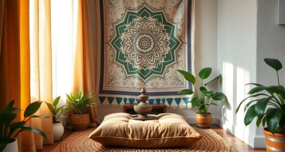 create personal meditation space