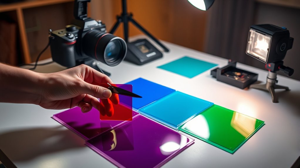 creative color gel techniques