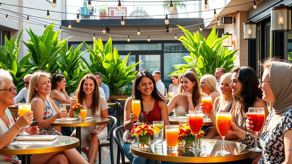 enjoying social life sober