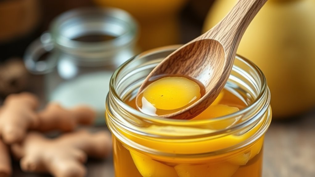 ginger honey sore remedy