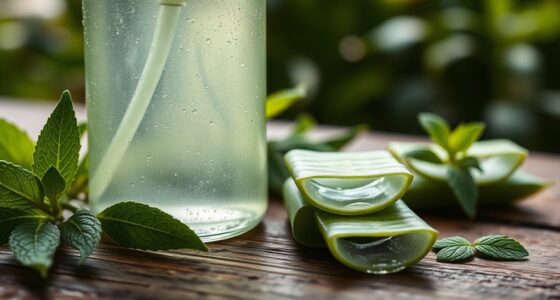 green tea aloe hydration