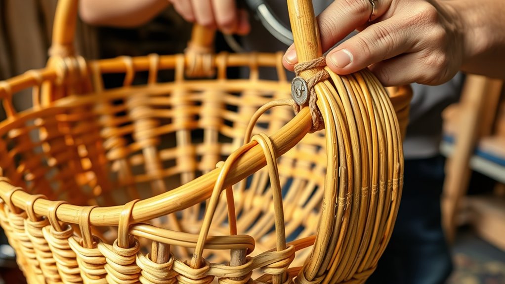 handcrafted eco friendly bike baskets