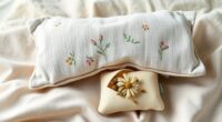 homemade chamomile eye pillow