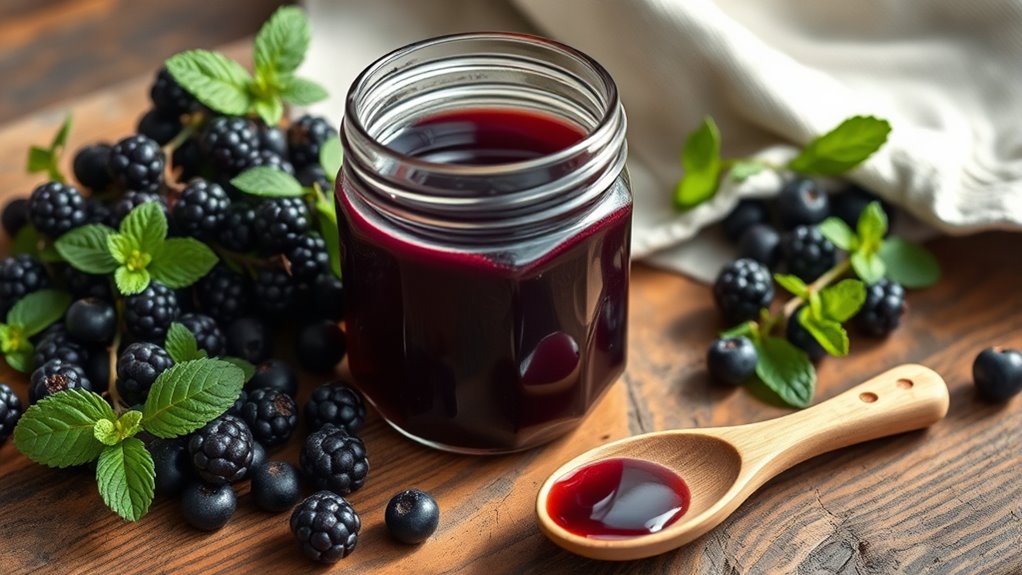homemade elderberry syrup recipe