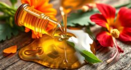 homemade herbal hair oil