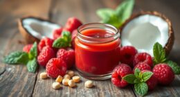 homemade natural lip balm
