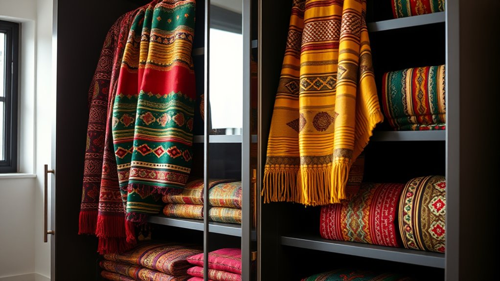 incorporating traditional textiles