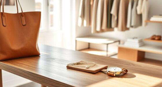 invest in timeless minimalist pieces