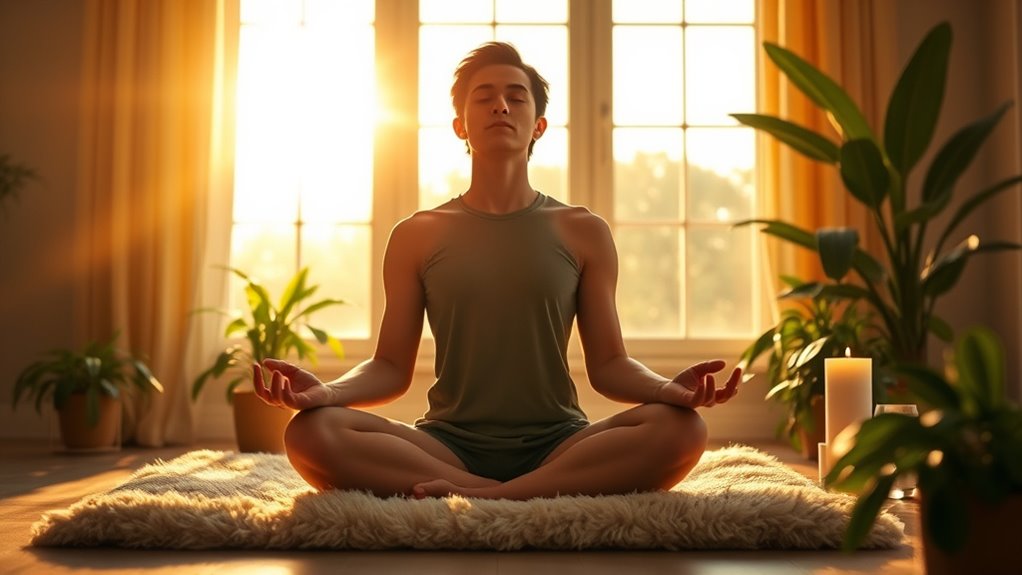 mindful breathing eases anxiety