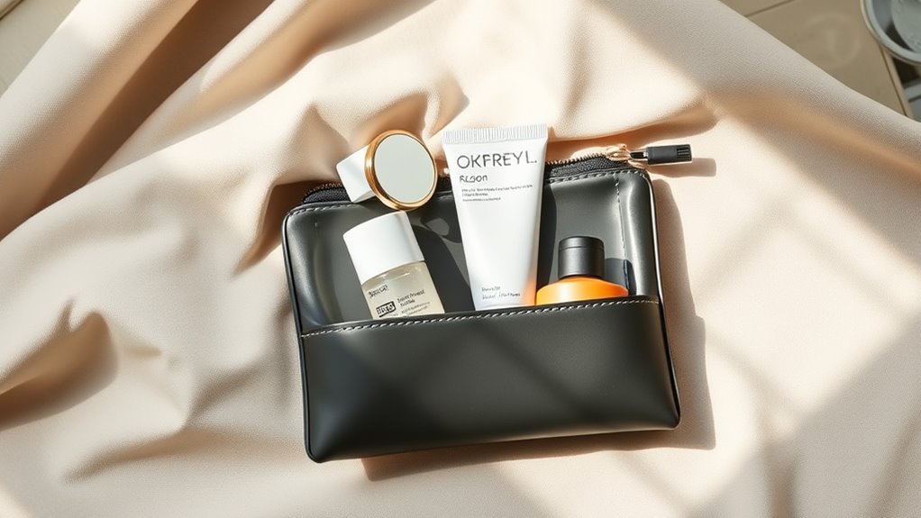 minimalist beauty travel tips