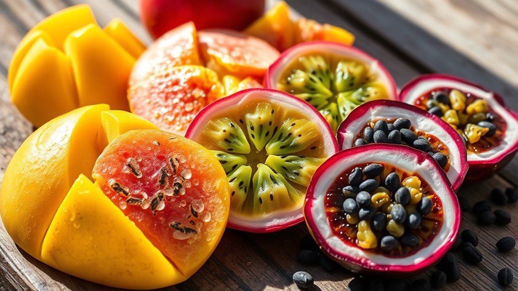 nutritional and culinary tropical fruits