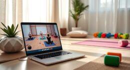 online wellness class options