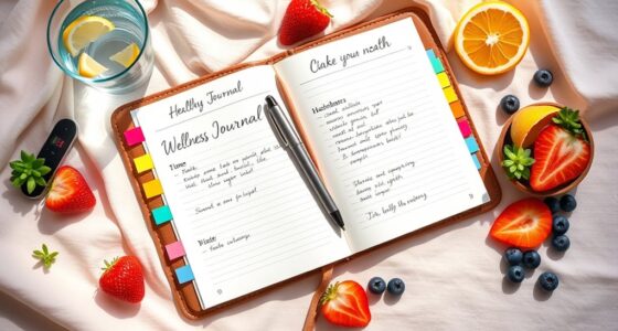 personalized health tracking journal