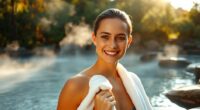 post thermal bath skincare