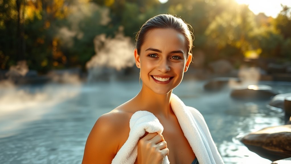 post thermal bath skincare