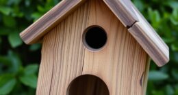 reclaimed wood birdhouse construction