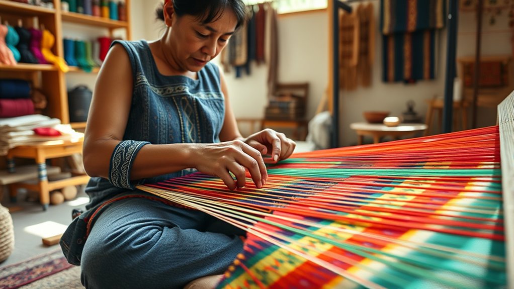 reviving cultural weaving traditions