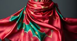 scarf transformed into skirt