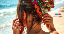 shield hair from pool damage