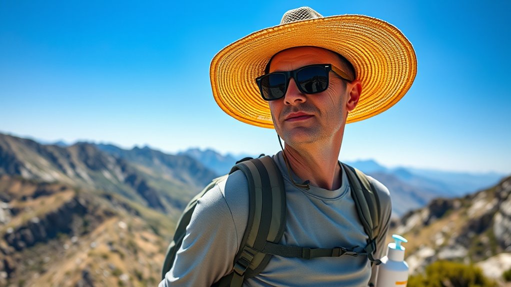 skin protection during walks