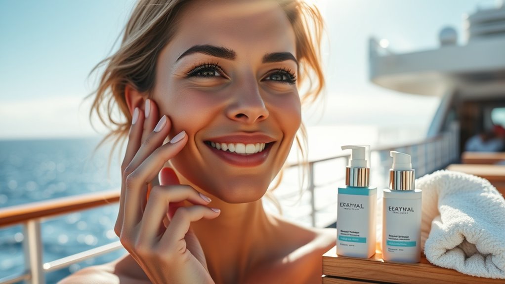 sunscreen hydration skincare routine