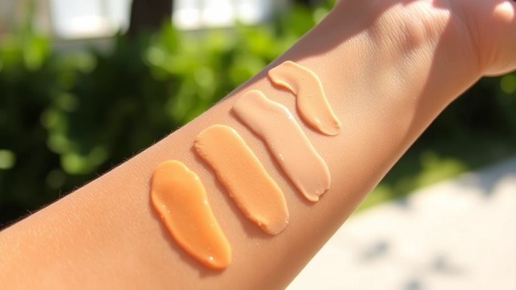 tinted sunscreens with uv filters