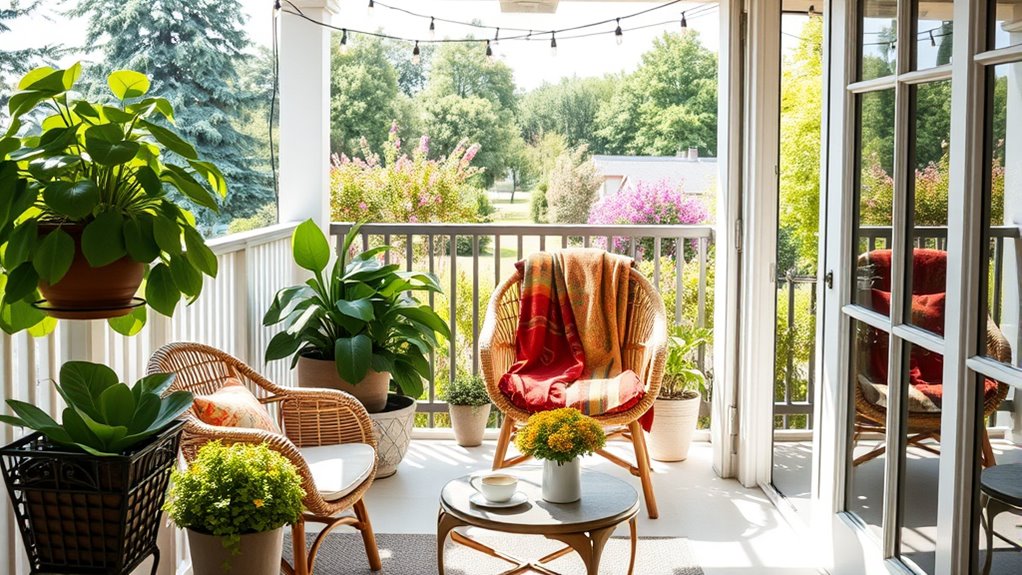 transform tiny balcony oasis