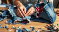 transforming jeans into bags