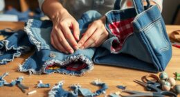 transforming jeans into bags