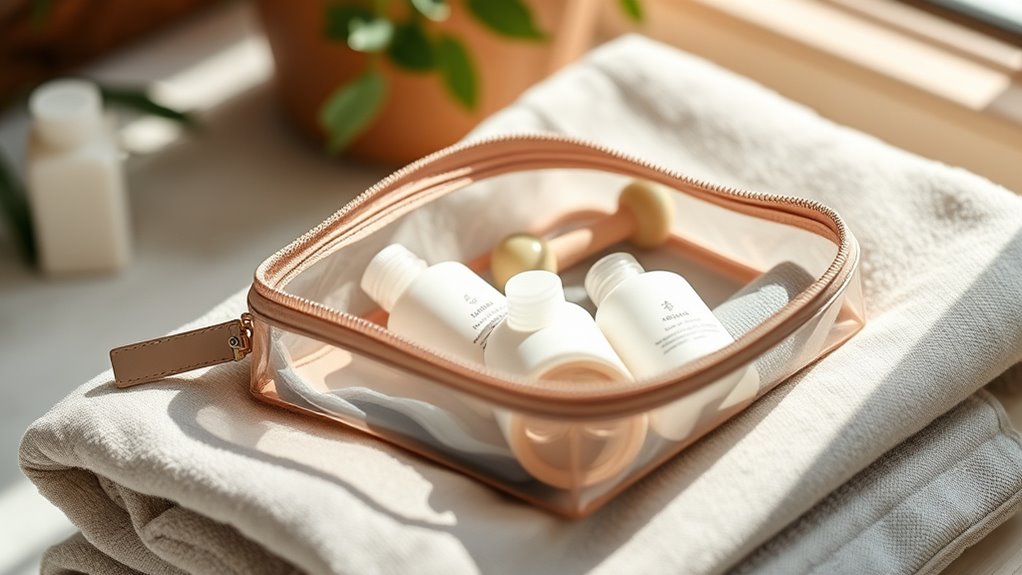 travel friendly skincare essentials