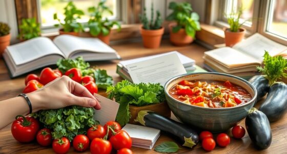 vegan recipe book creation