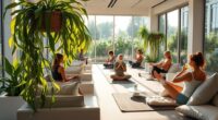 wellness clubs and social spaces