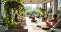 wellness clubs and social spaces