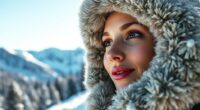 winter skincare for mountain