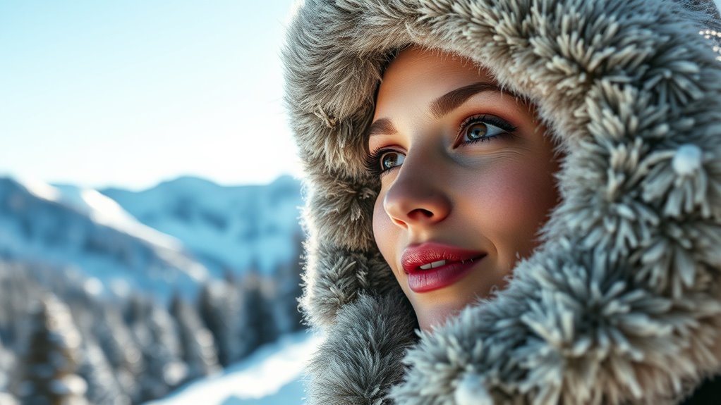 winter skincare for mountain