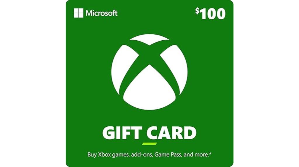 100 xbox gift code