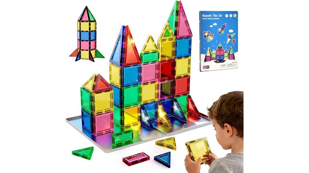 32 piece magnetic building set