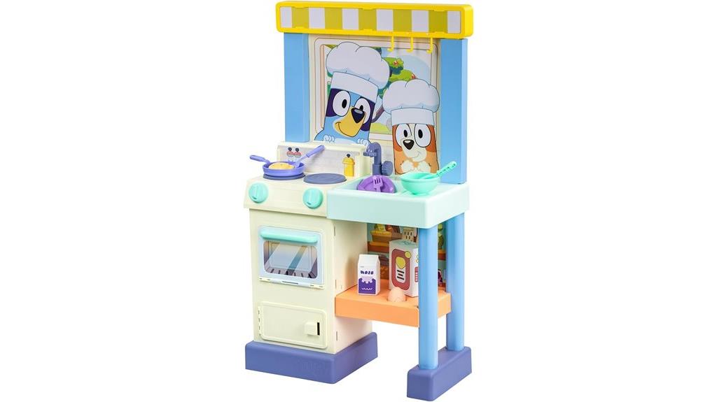 bluey themed children s kitchen playset