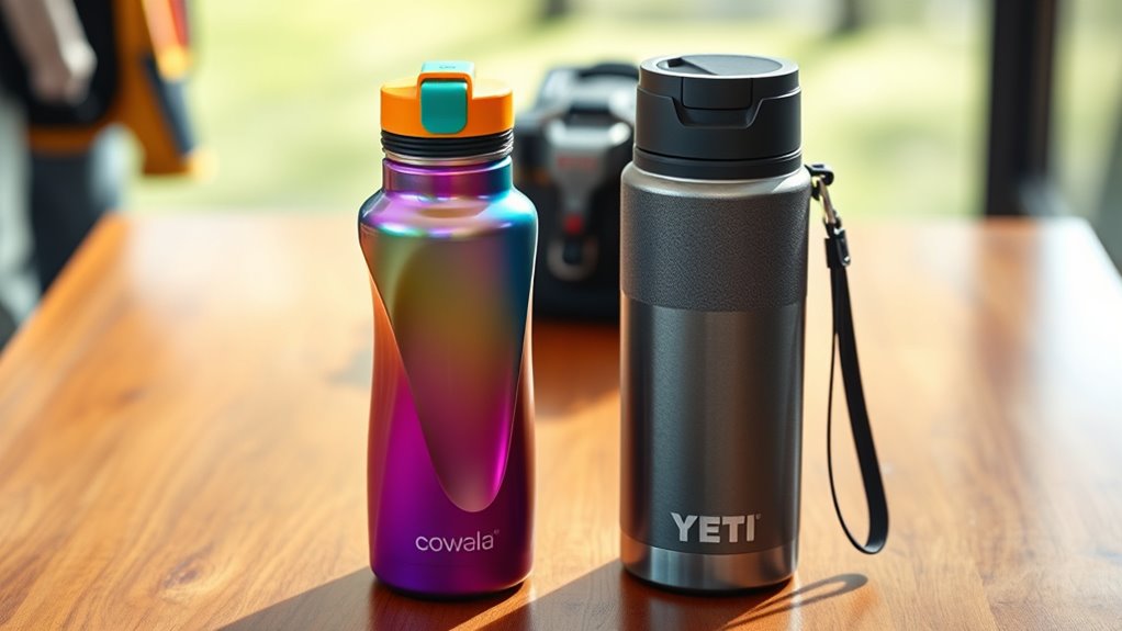 comparison of bottle features