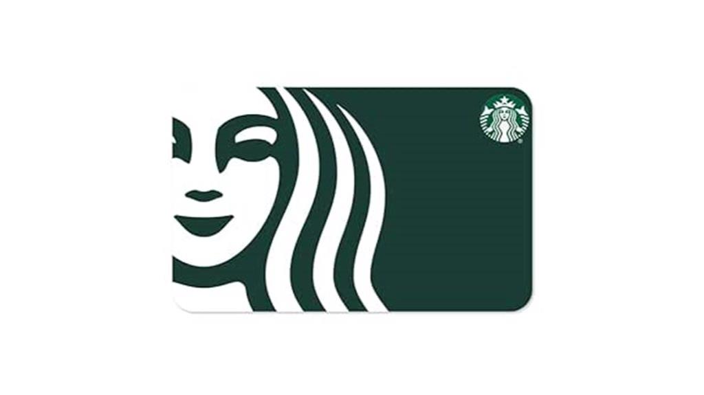 gift card for starbucks