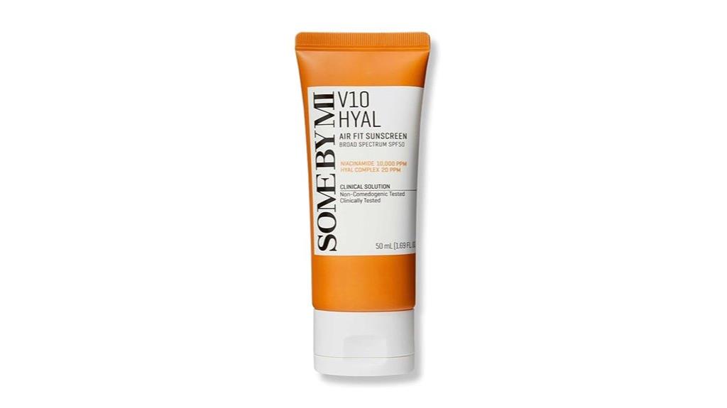 high spf hyaluronic sunscreen