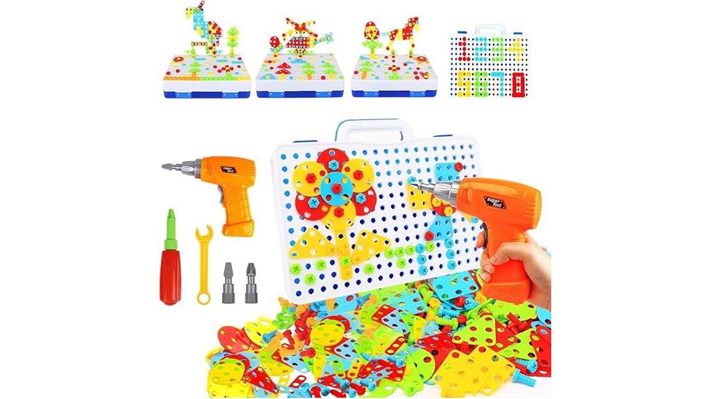 kids stem drill set