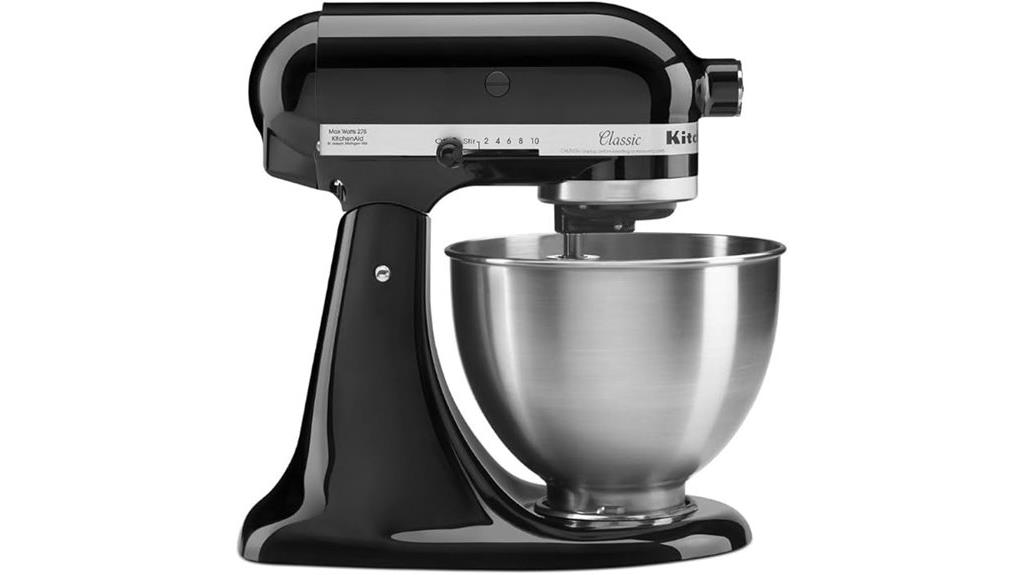 kitchenaid classic black mixer