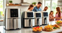 large family air fryer options