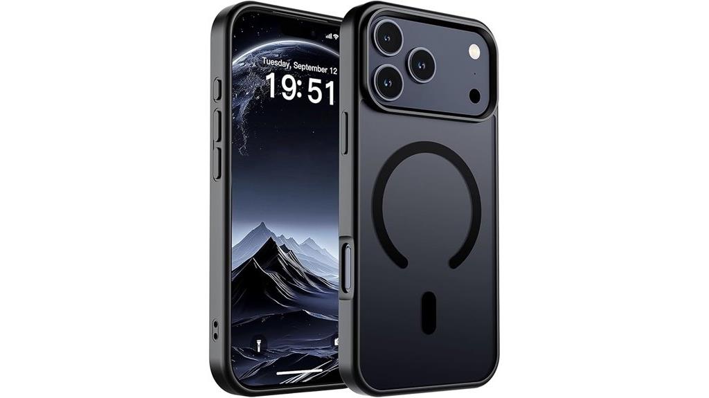 magnetic shockproof anti fingerprint